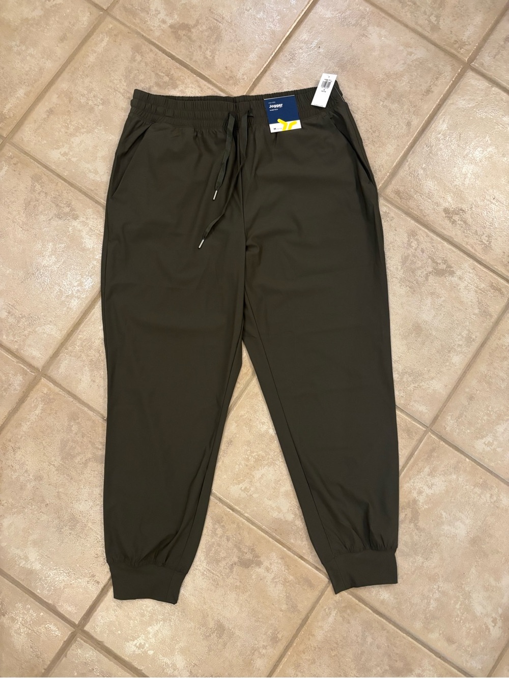 Women’s Olive Drawstring Jogger Pants - Casual Comfort